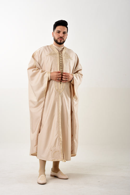 Jebba traditionnelle grège – MrCostume