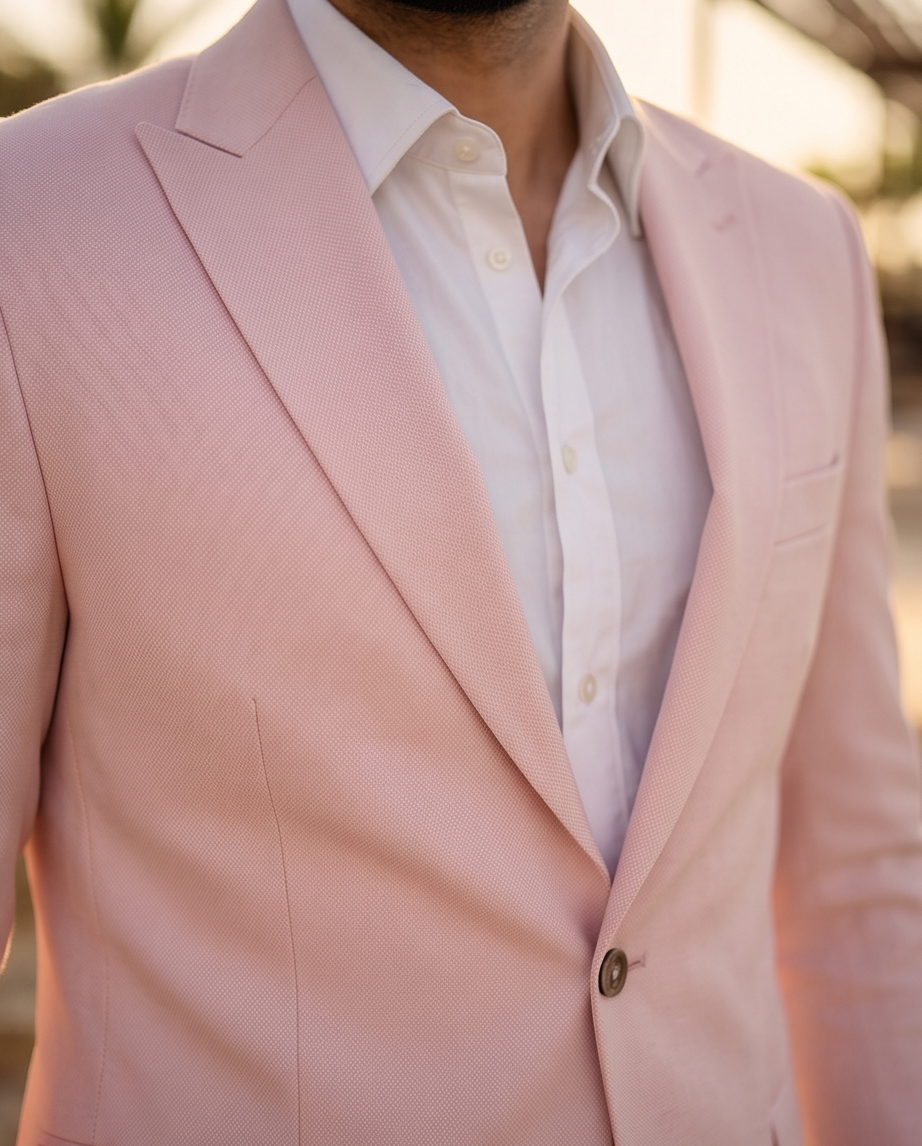 Blazer Élégance Rosée – Style Chic & Moderne