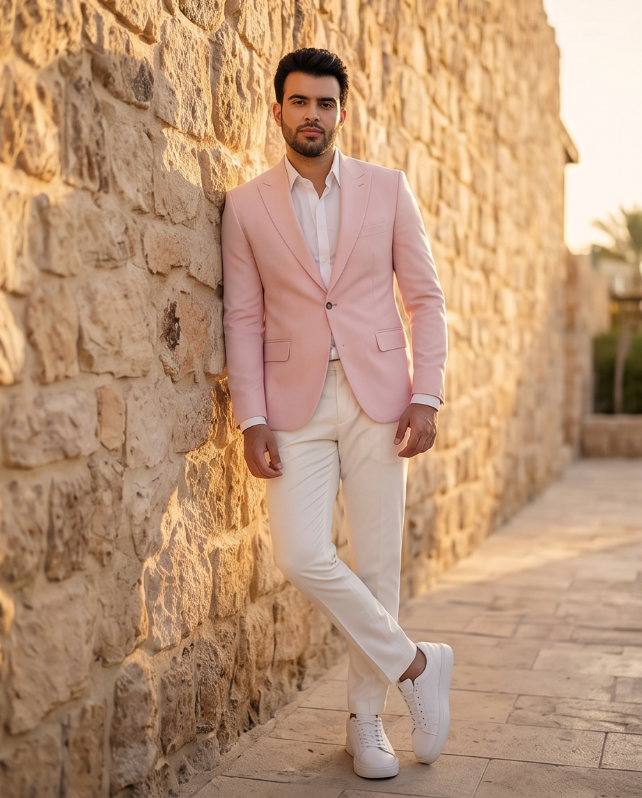 Blazer Élégance Rosée – Style Chic & Moderne