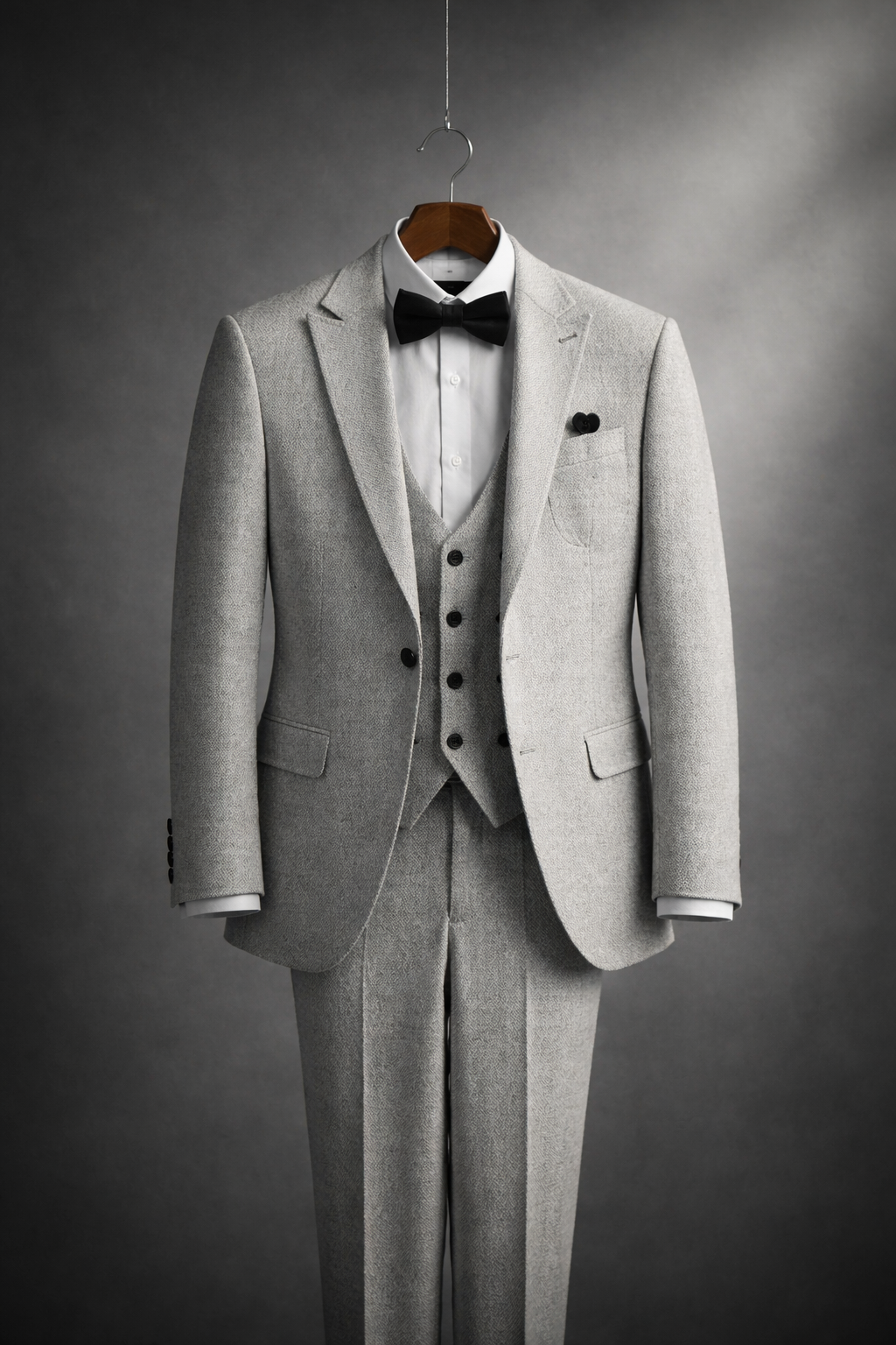 Costume Skinny Vers Gris – Élégance Slim & Moderne
