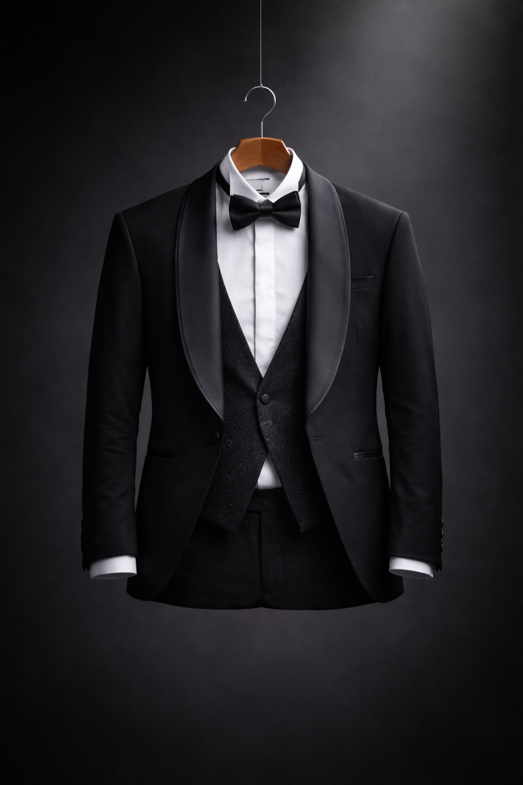 Costume Col Pailleté – Brillez avec Élégance