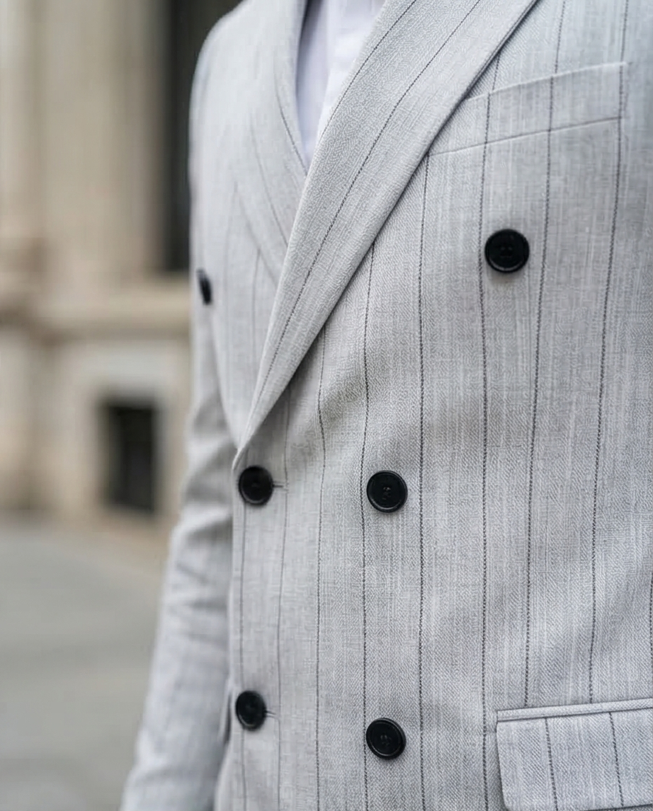 Costume Gris - Élégance Moderne