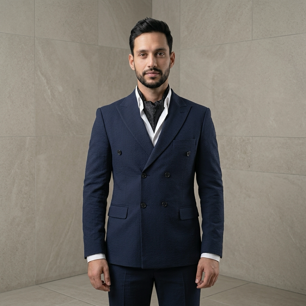 Costume Croisé Bleu croisé– Collection Prestige