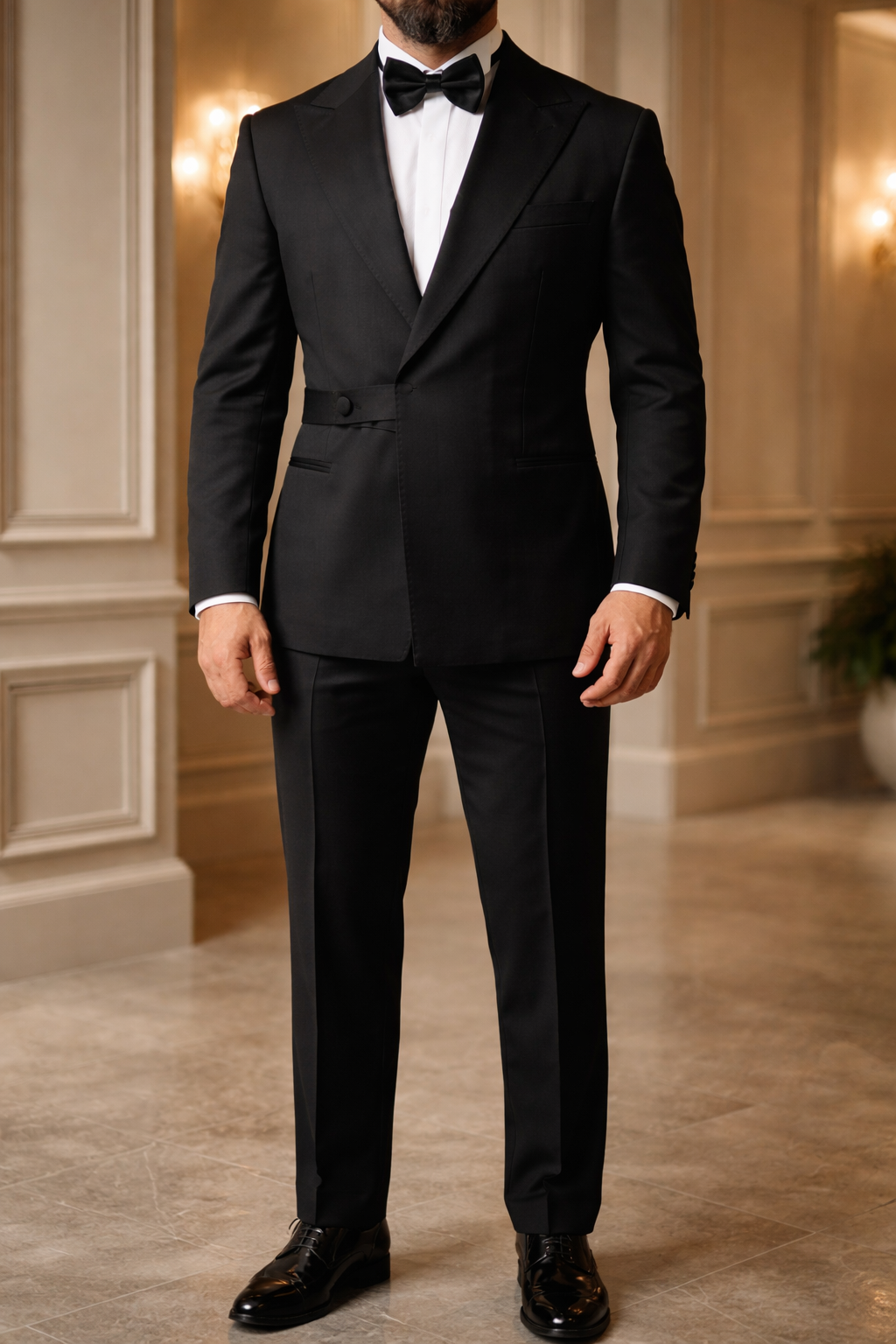 Costume Noir Élégance Absolue – Style Tuxedo