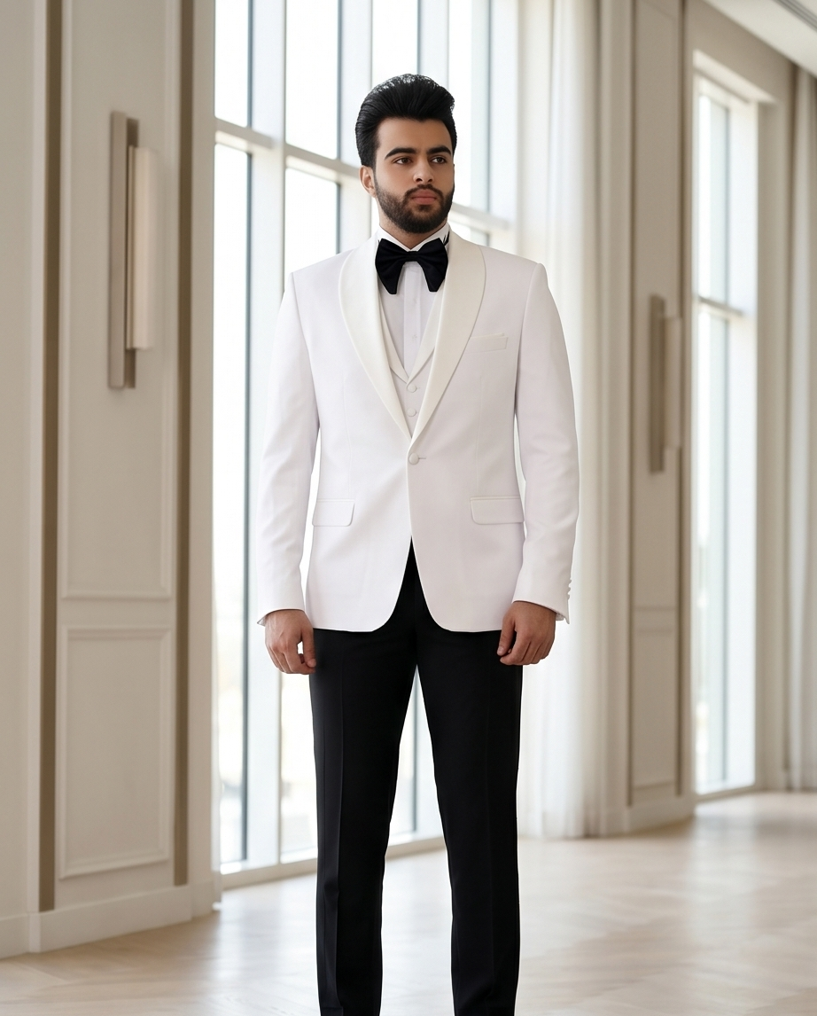 Costume Classique & Chic blanche