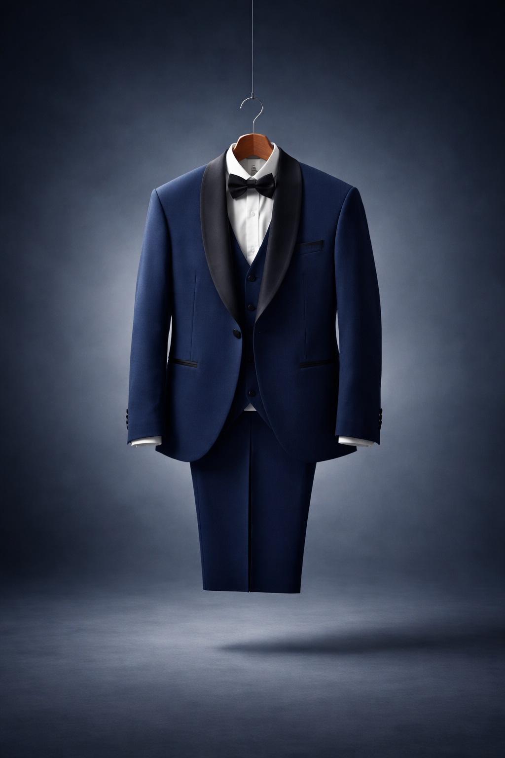 Bleu Nuit Signature – Smoking 3 Pièces
