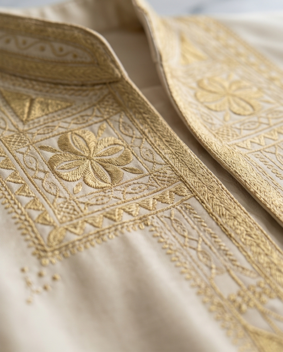 Tenue Traditionnelle Tunisienne – Fierté & Raffinement